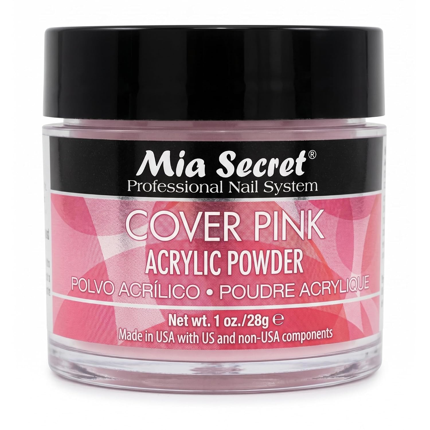 Cover Pink Acrylic Powder for Nail Extensions