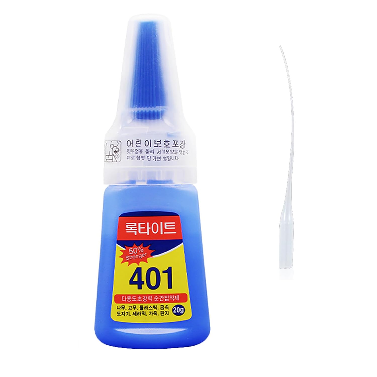 Transparent Instant Super Glue — 10s Fast-Curing 20g