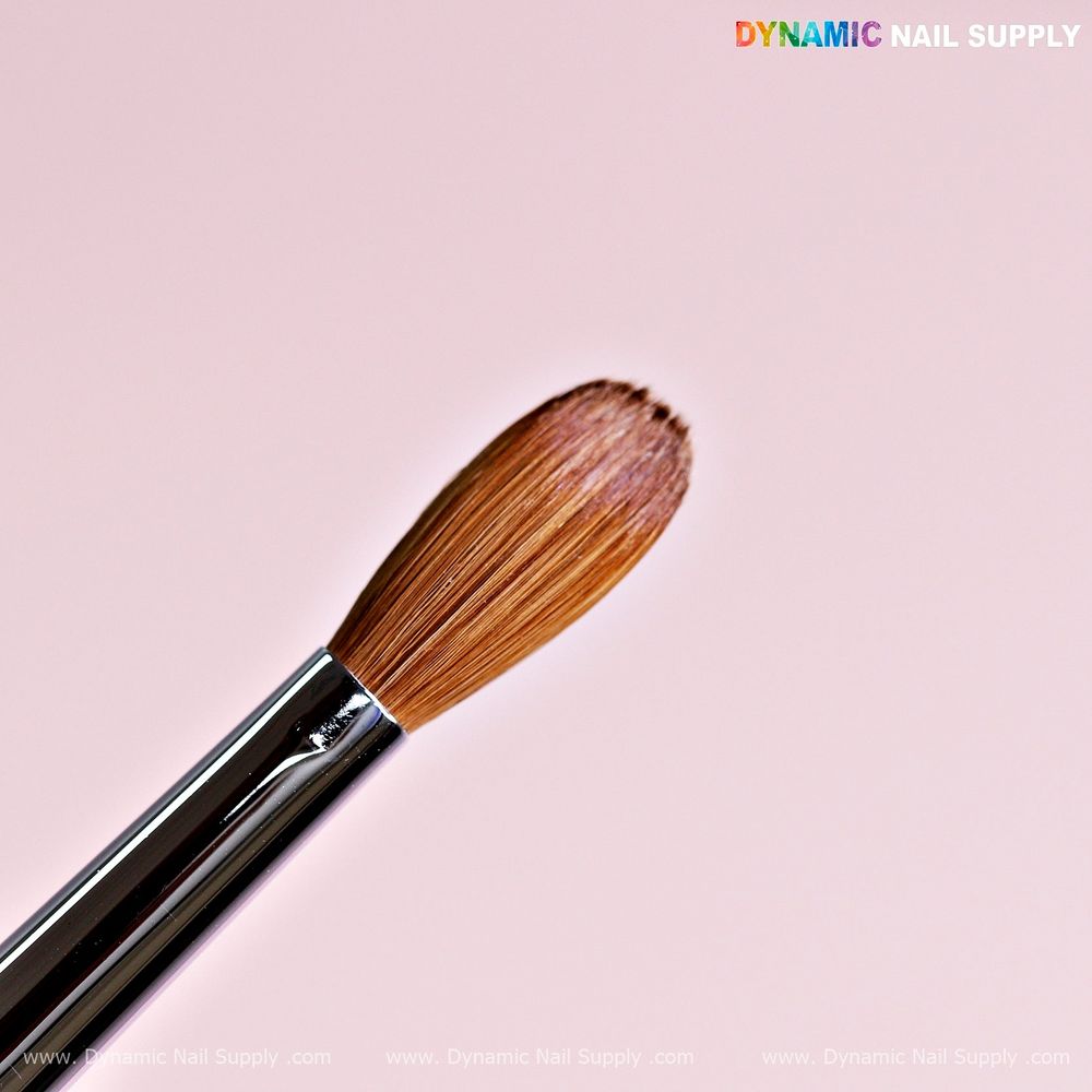Pink Kolinsky acrylic nail brush - 3
