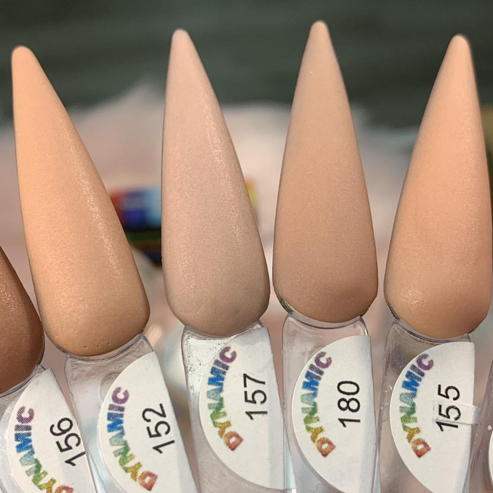 nude acrylic powder jars collection - 4