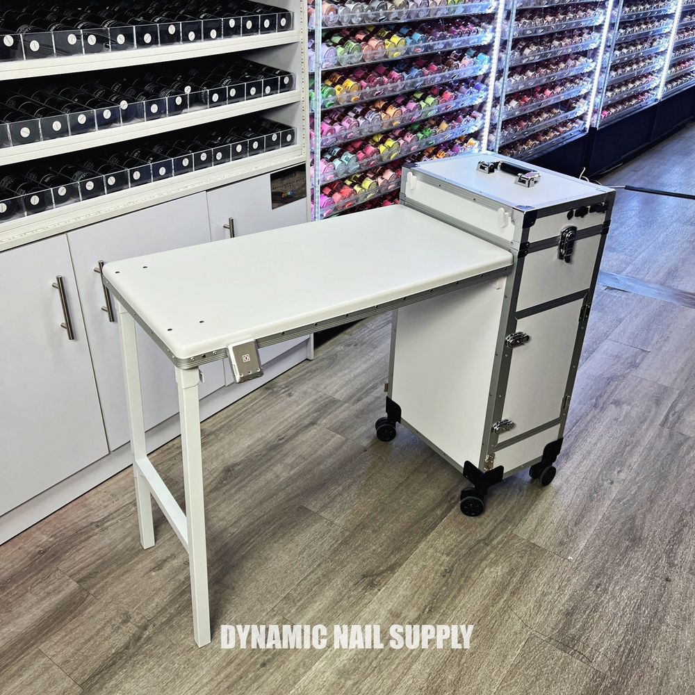 Foldable portable manicure table case - 2