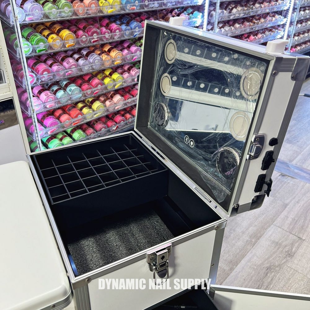 Foldable portable manicure table case - 3