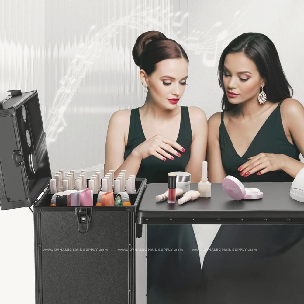 Foldable portable manicure table case - 6