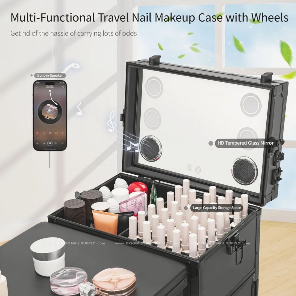 Foldable portable manicure table case - 7