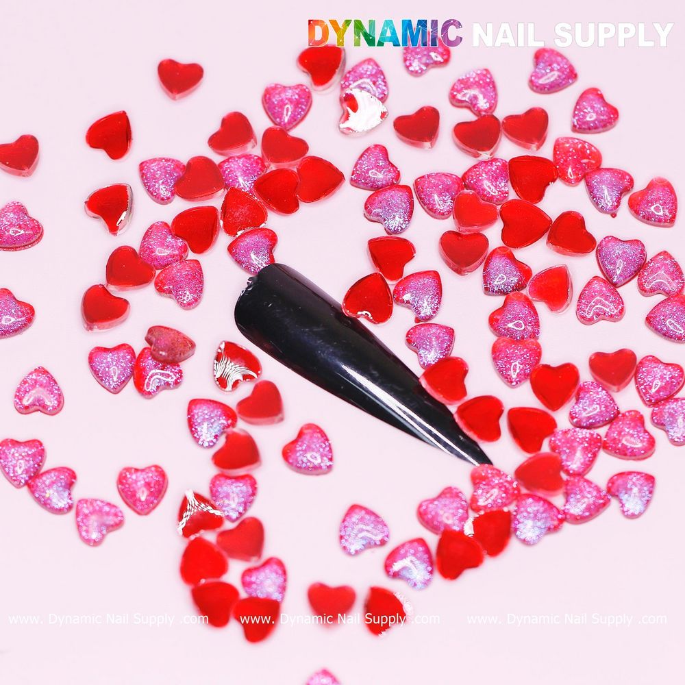 Red Resin Heart Nail Charms: A Beginner’s Guide