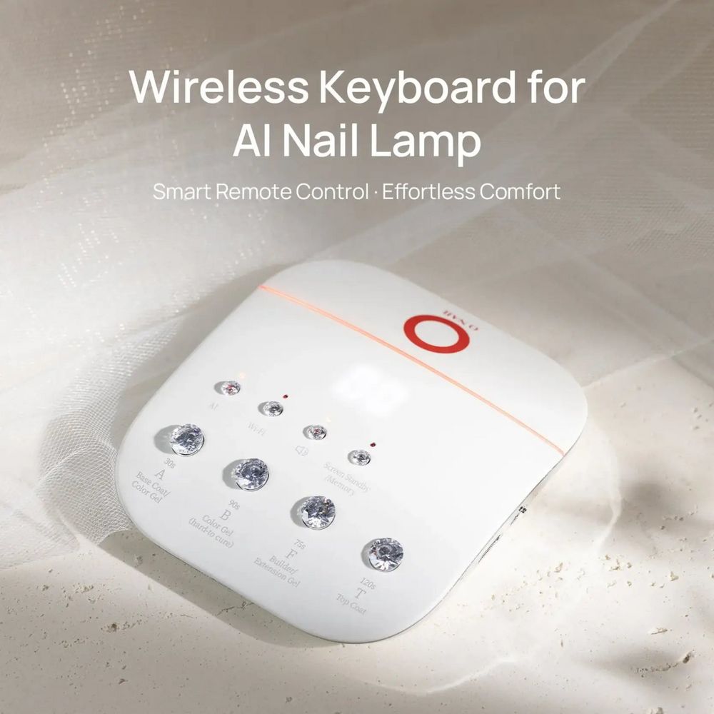 Wireless Nail Lamp Keypad — Compact ONAIL Controller